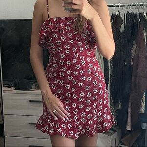 Nordstrom Burgundy Dress